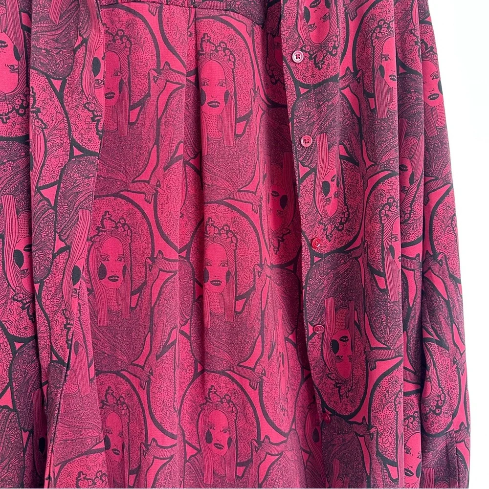 Simons Icone Red Gothic Longsleeves - Picture 4 of 14